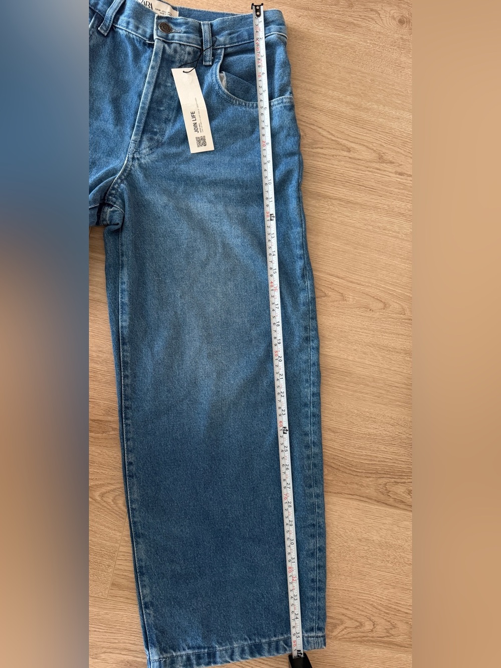 Zara Relaxed Wide-Leg Jeans - Picture 8 of 8